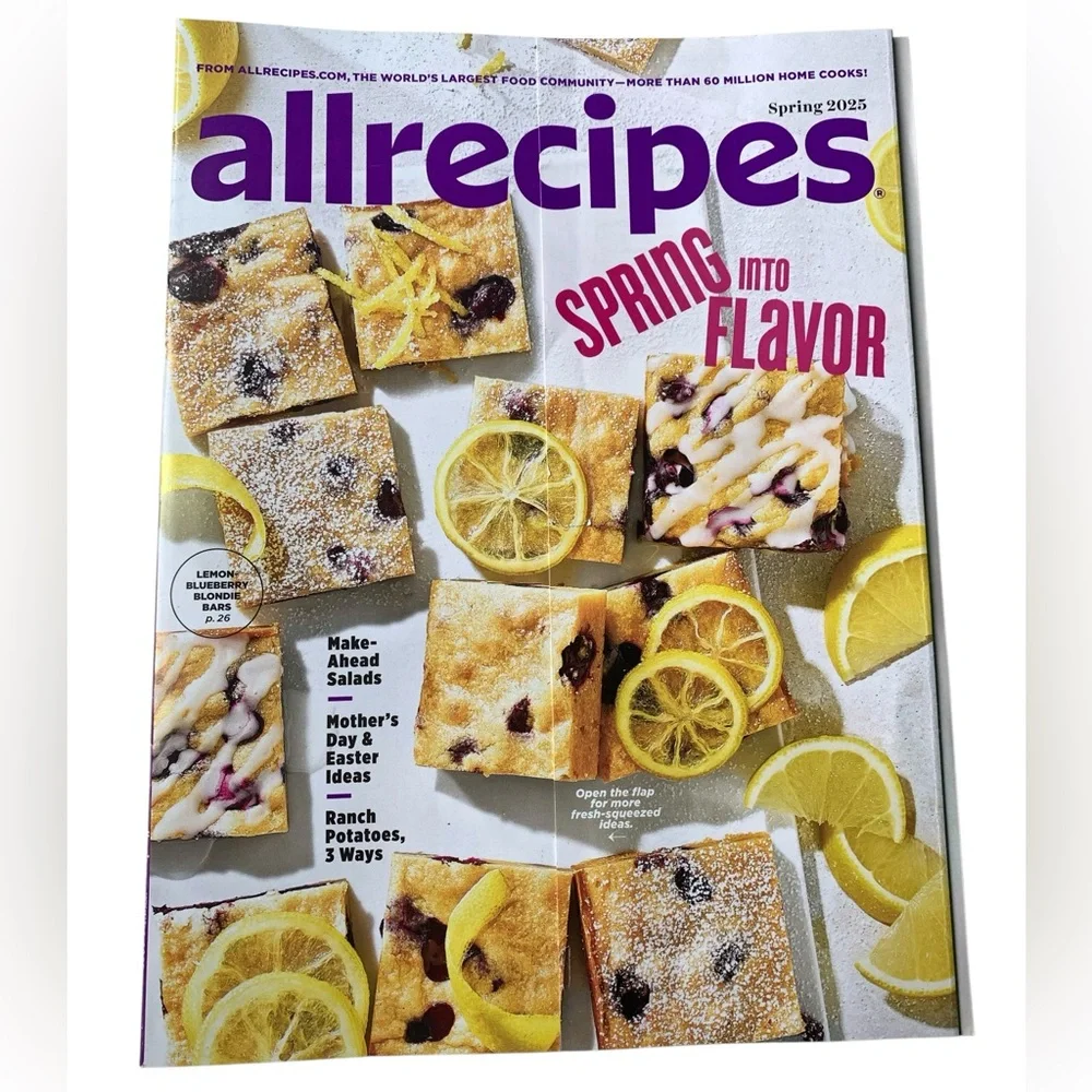 Allrecipes Magazine Spring 2025 Edition Recipes Cooking Home Kitchen Salads
